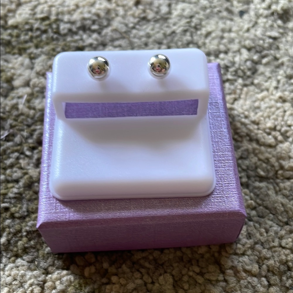 Silver Stud Earrings